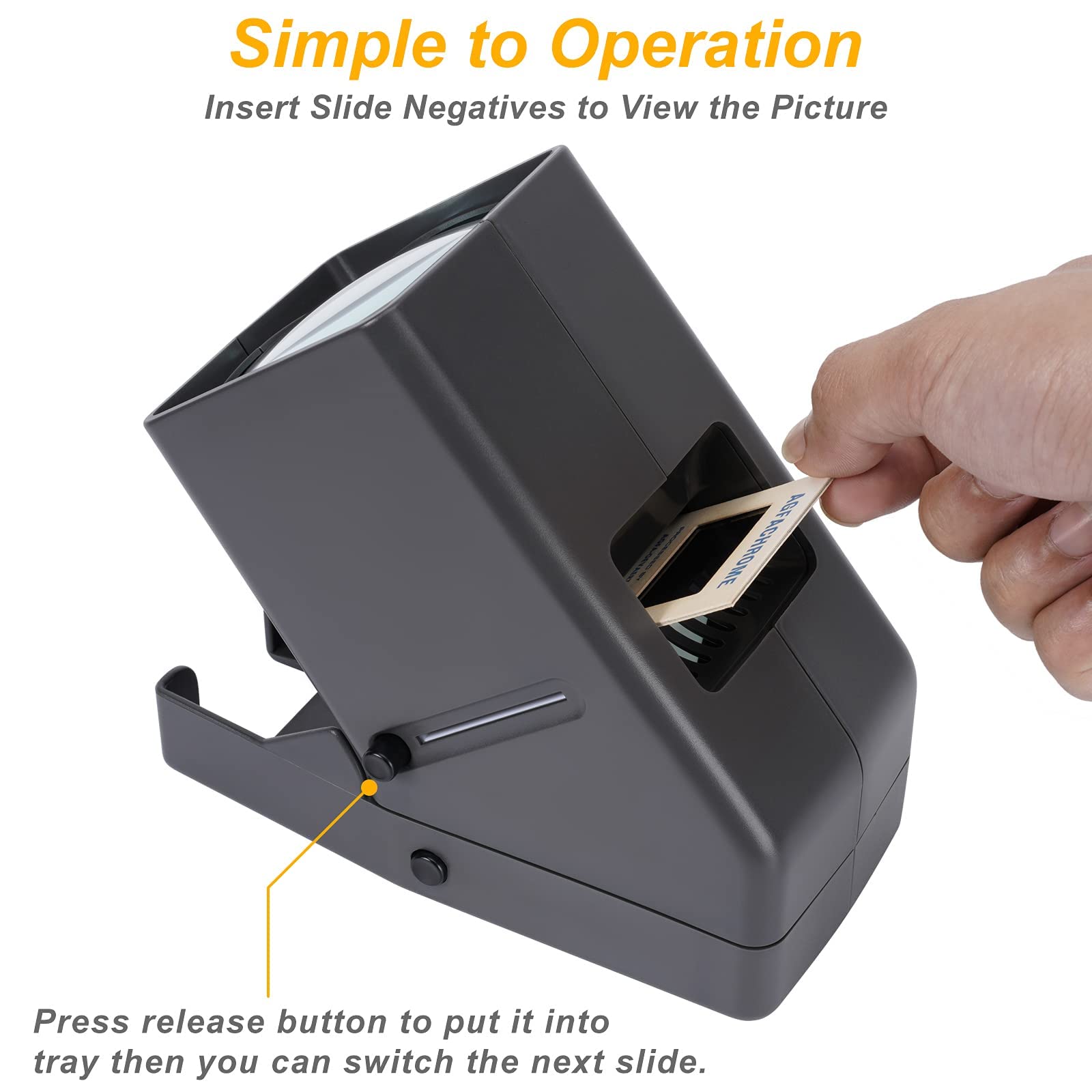 Amazon.co.jp: DGODRT 35mm スライドビューアー フィルムネガと